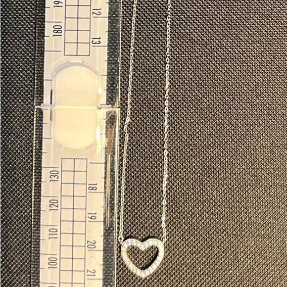 Silver Heart Necklace - Picture 4 of 4